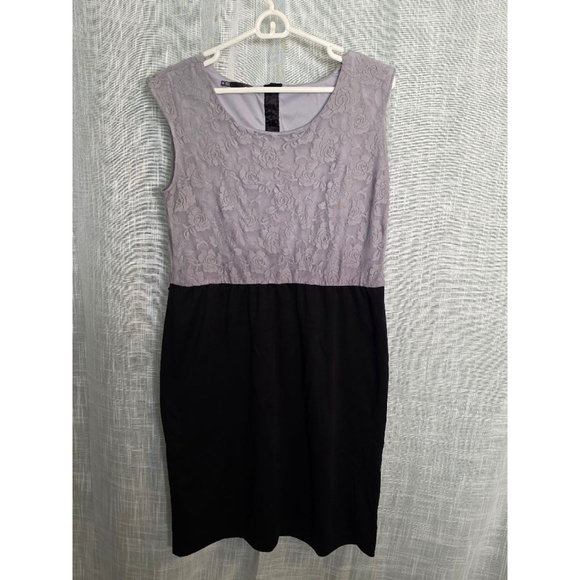 Women's maurices Dress XL Gray and‎ Black - Picture 1 of 8
